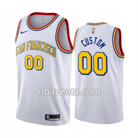 Camiseta Hombre Golden State Warriors Personalizadas 2019-20 Nike Classic Edition Swingman
